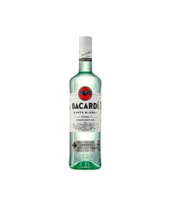Bacardi Carta Blanca Puerto Rico 40% Abv 1L