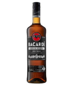Bacardi Carta Negra Superior Black Rum 700mL