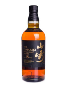 The Yamazaki 18 Years Old Single Malt Japanese Whisky 700mL