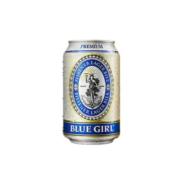 Blue Girl Beer Cans, Korea, (24 X 330mL)-pg-1