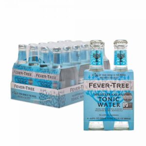 Fever Tree Mediterranean Tonic Water 24 Bottles 200mL