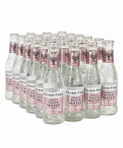 Fever Tree Premium Soda Water 24 Bottles 200mL