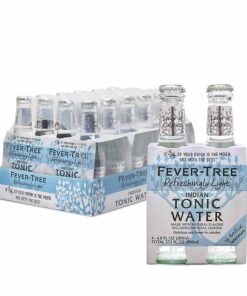 Fever Tree Refreshingly Light Indian Tonic Water 24 Bottles 200mL