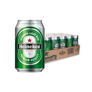 Heineken Beer Cans, Netherlands, (24 X 330mL)
