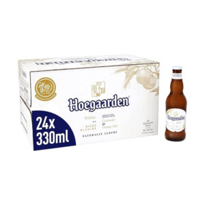 Hoegarden White Beer Bottles Belgium 24 X 330mL