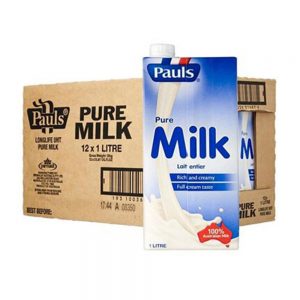 Pauls Full Cream Milk 1L x 12 Pack