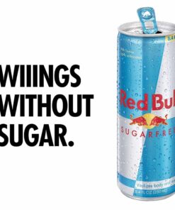 Red Bull Energy Drink SUGAR FREE Cans Switzerland 24 X 250mL pg 1