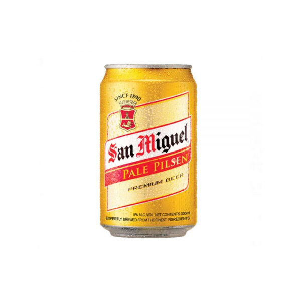 San Miguel Pale Pilsen Cans, The Philippines, (24 X 320mL) -pg1