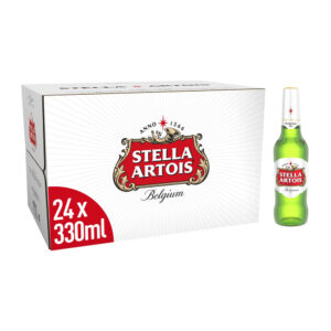Stella Artois Bottles Belgium 24 X 330mL