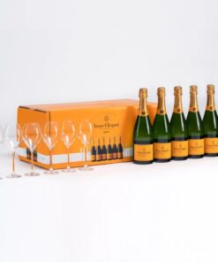 Veuve Clicquot Yellow Label Gift Set 6 Bottles + 6 Flutes-pg-2