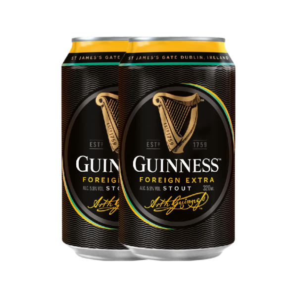 Buy Guinness Beer Cans Ireland 2 X 330mL Liquidz