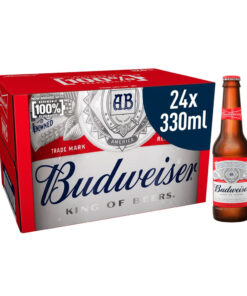 Budweiser Beer Bottles, USA, (24 X 330 mL)