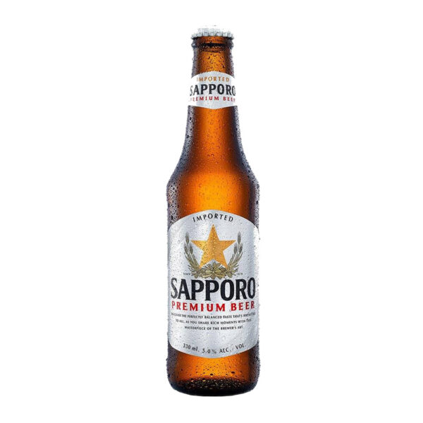 Sapporo Beer Bottles, Japan, (24 X 330 mL)-pg1