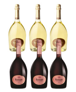 Ruinart & Ruinart Rose Champagne Combo - (6 bottle)