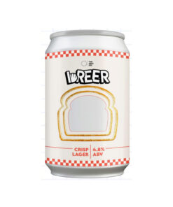 Breer Crisp Lager 4.8% ABV (Craft Beer) 330mL Can