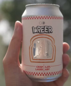 Breer Crisp Lager, 4.8% ABV (Craft Beer) 330ml Can pg 2