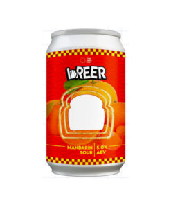 Breer Mandarin Sour, 5.0% ABV (Craft Beer) 330ml Can