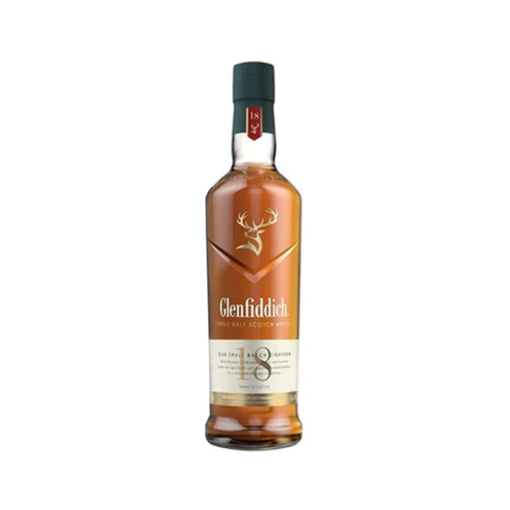 Glenfiddich 18 Years Single Malt Scotch Whisky Engraving