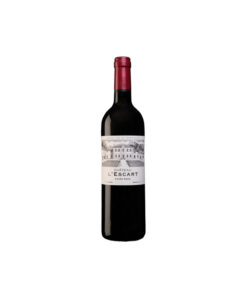 Chateau L’Escart Eden, Bordeaux Superieur AOP, Merlot, Bordeaux, France, 750mL